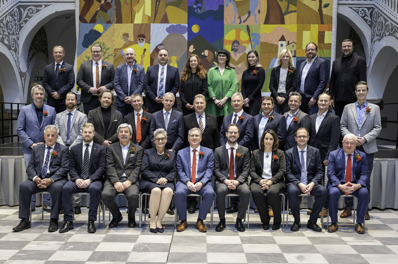 Die St. Veiter Gemeinderät:innen